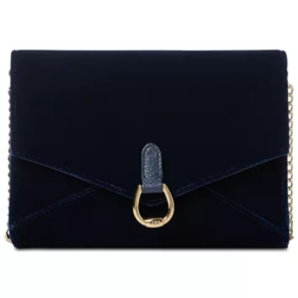Ralph Lauren Bennington Envelope Crossbody In Navy - Picture 3 of 4